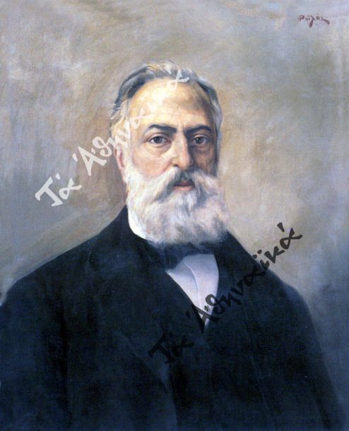 Δύο από τους ανθυποψήφιοι του Ι. Σουμαρίπα (1891). Μιχαήλ Μελάς και Δημήτριος Καλλιφρονάς.