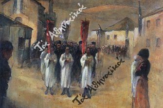 Οι φαντασμαγορικές περιφορές  των Επιταφίων στον Λυκαβηττό