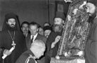 Η άφιξη της εικόνας «Άξιον Εστί» στην Αθήνα (1963)
